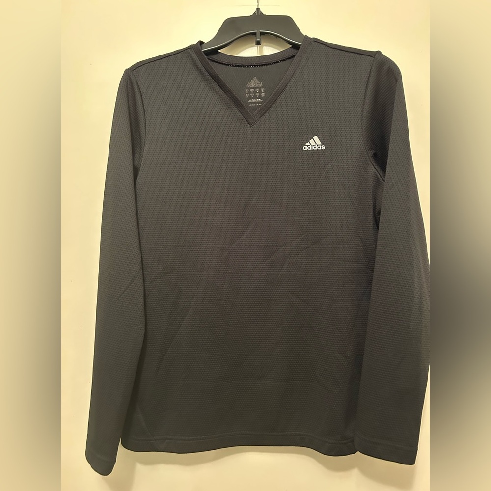 Adidas Long-Sleeve V-Neck Shirt